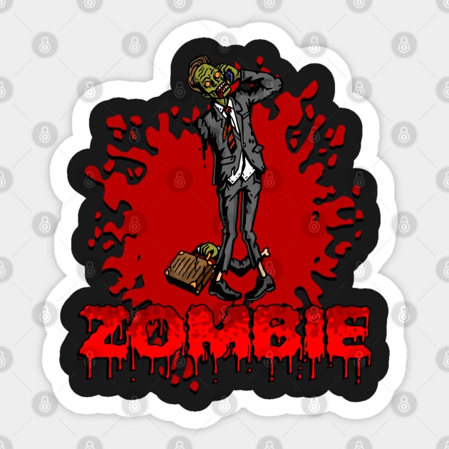 Zombie Apocalypse 5 Sticker by RadStar